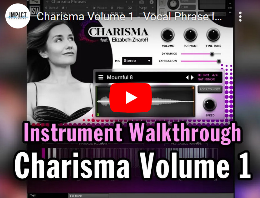 Impact Soundworks Charisma Volume 1 Kontakt