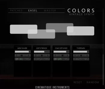 Cinematique Instruments Colors Vintage Synth for HALion