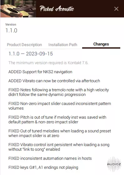 Native Instruments Session Guitarist Picked Acoustic v1.1.0 KONTAKT screenshot Native Instruments Session Guitarist Picked Acoustic v1.1.0 KONTAKT screenshot