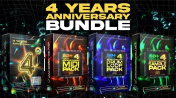 MidiLatino 4 YEARS ANNIVERSARY Bundle WAV MiDi-FANTASTiC