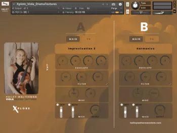 Inletaudio Viola Drama Textures KONTAKT