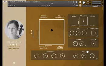 Inletaudio Isobelle Austin Cello Collection 1 – Foundation KONTAKT