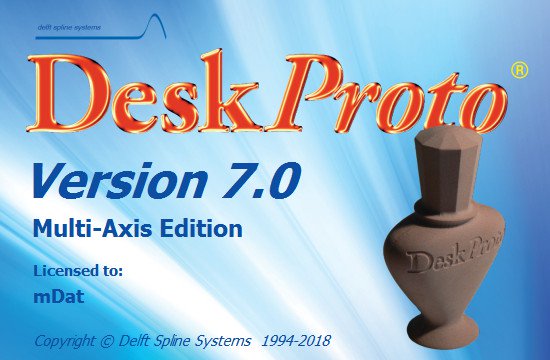 DeskProto 7.1 Revision 11141 Multi-Axis Edition