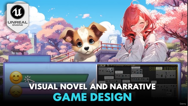 Unreal Engine 5 Visual Novel and Narrative Game Design