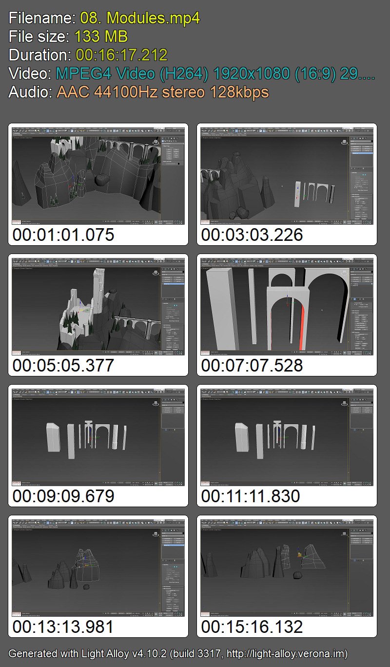 Building a Stylized Environment, Volume 1&2