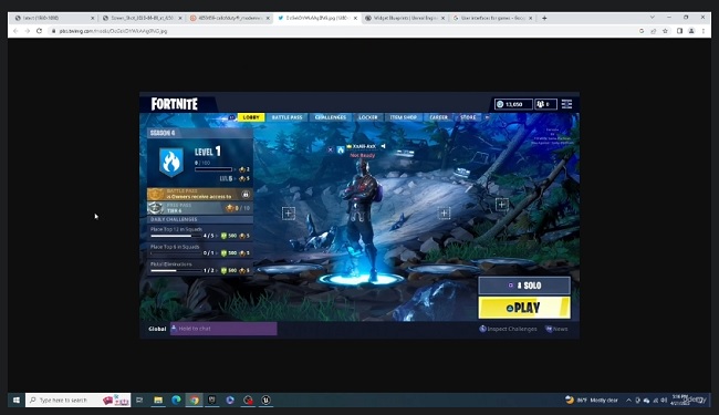 Unreal Engine: Creating Widgets for UI