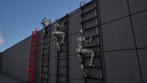 Unreal Engine 5:Enhance Animation Skill With Ladder Climbing
