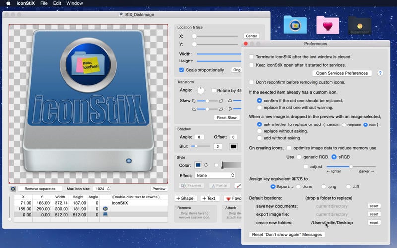 iconStiX 4.5.0 MacOSX