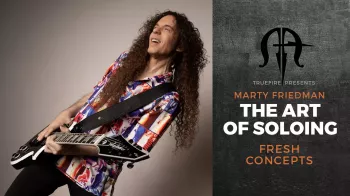 Truefire Marty Friedman's The Art of Soloing: Fresh Concepts Tutorial screenshot