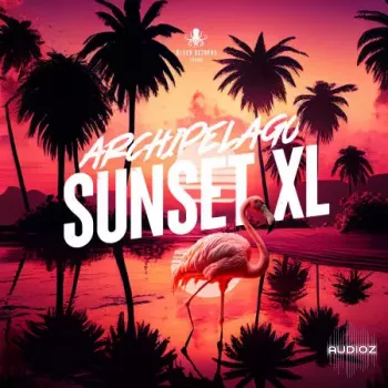 Black Octopus Archipelago Sunset XL by Basement Freaks WAV-FANTASTiC