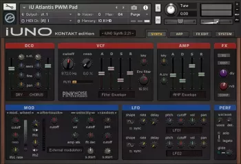 PinkNoise Studio iUNO KONTAKT-ohsie