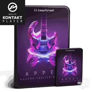 Keepforest Appex - Modern Trailer Guitar KONTAKT screenshot