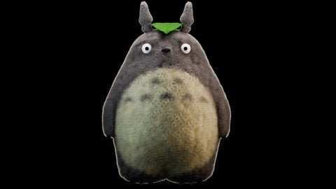 My Neighbor Totoro Ghibli Studio In 3D Blender 4. Beginner