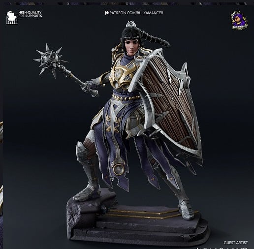 Bulkamancer Sculpts – Shadowheart – 3D Model