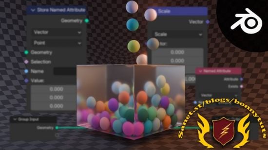 Master Simulations Using Geometry Nodes in Blender