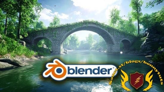 Blender Geometry Nodes  Procedural Bridge Generator
