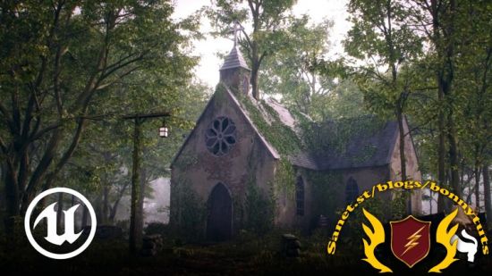 Creating an Abandoned Church Environment in Unreal Engine 5