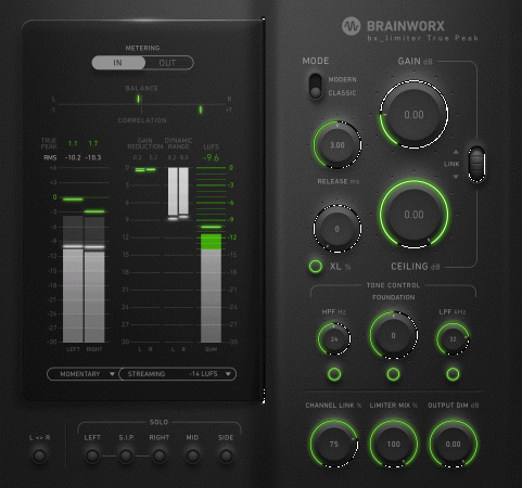 Plugin Alliance Brainworx bx_limiter True Peak 1.2.1 MacOS