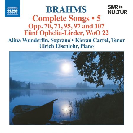 Alina Wunderlin, Kieran Carrel & Ulrich Eisenlohr – Brahms: Complete Songs, Vol. 5 (2024)