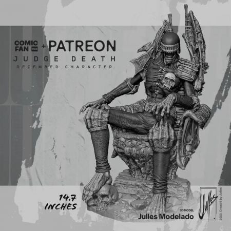 Julles Modelado – Judge Death – 3D Model