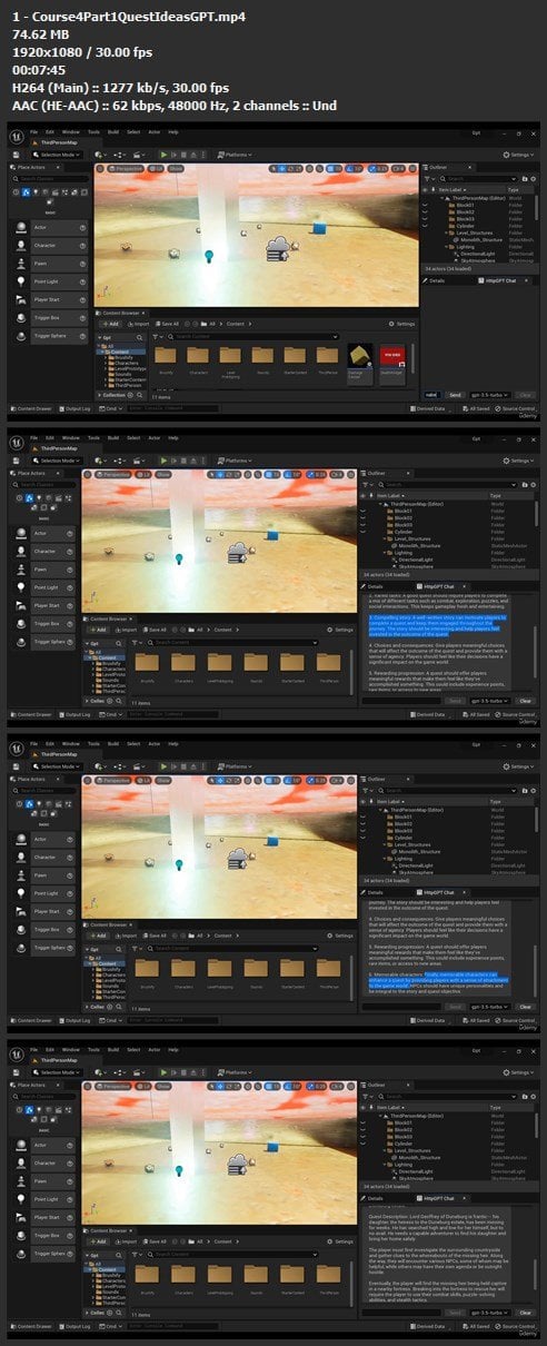 Creating a Basic Quest in a UE5 Game w/ ChatGPT's Assistance