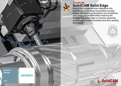 SolidCAM 2024 SP2 HF1 for Solid Edge 2020-2024 x64 Multilingual