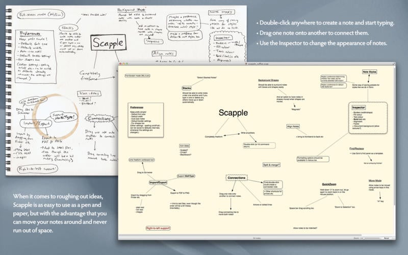 Scapple v1.0 Mac OS X