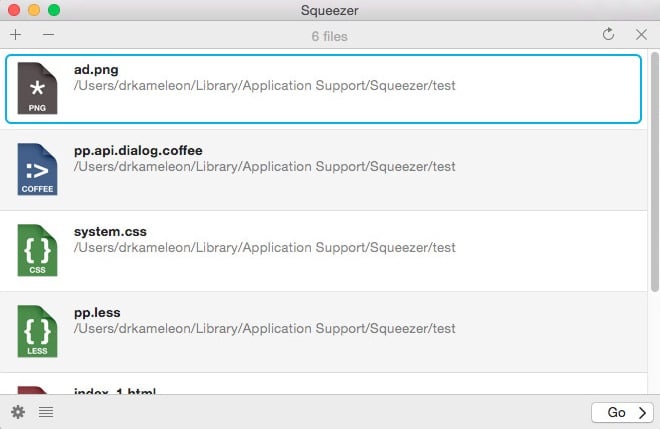 Squeezer 2.9.4 MacOSX
