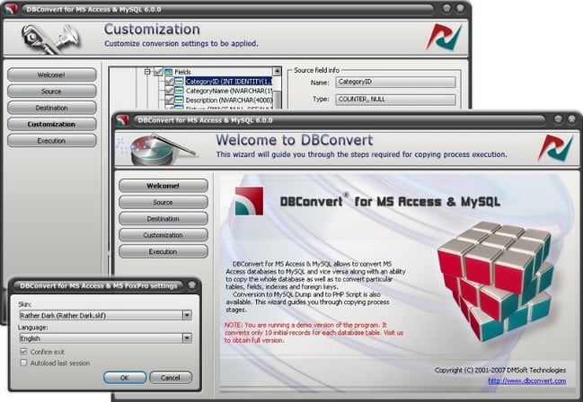 DMSoft DBConvert for Access and MySQL 8.4.6 Multilingual
