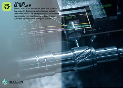 Hexagon Vero SurfCAM 2025.1 x64