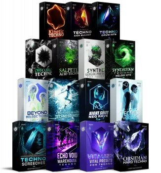 Ghosthack TITAN Techno Mega Bundle WAV MIDI SERUM VITAL PRESETS-GTA