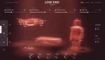 10 Phantom Rooms Low End Toys KONTAKT screenshot