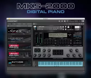 Júnior Porciúncula MKS-2000 Digital Piano KONTAKT-ARCADiA