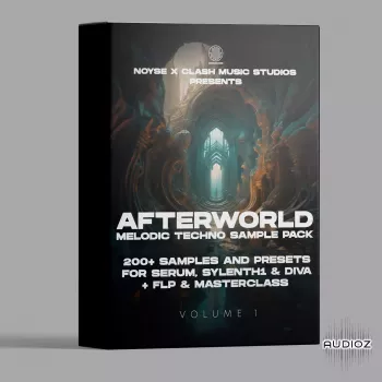 Clash Music Studios AFTERWORLD Melodic Techno Pack WAV FLP Serum Diva Sylenth1 Presets screenshot