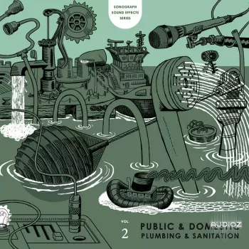 Mark Vernon Sonograph Sound Effects Series Volume 2 Public and Domestic Plumbing and Sanitation WAV-FANTASTiC