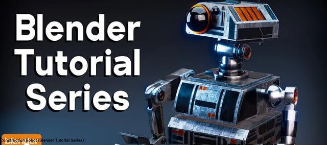 Gumroad – Ryan King Art – Sci-Fi Construction Robot (Blender Tutorial Series)