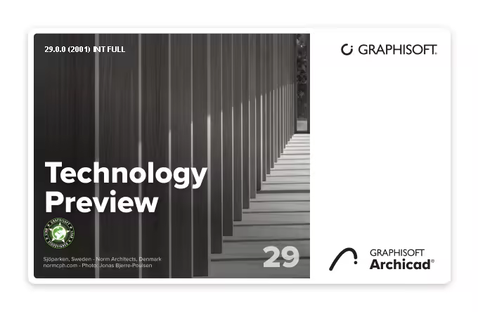 GRAPHISOFT Archicad 29.0.0 Build 2001 Technology Preview x64