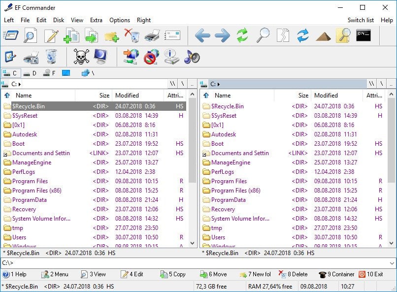 EF Commander 25.30 Multilingual