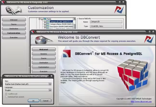 DMSoft DBConvert for Access and PostgreSQL 4.4.4