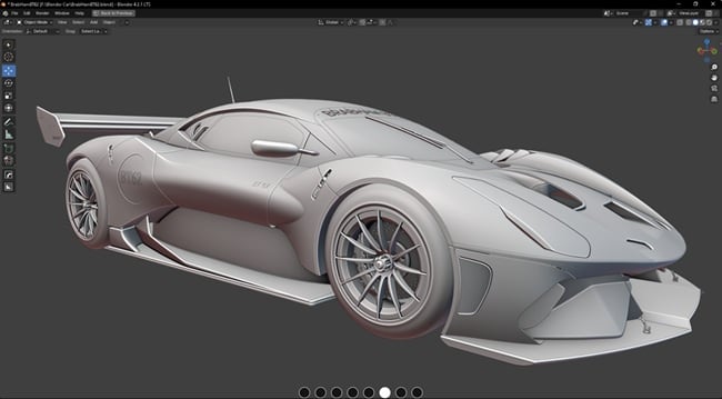 Gumroad – High-Detail Car Surface Modeling for Plasticity 3D: Brabham BT62