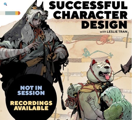 Underpaint Academy – Successful Character Design with Leslie Tran