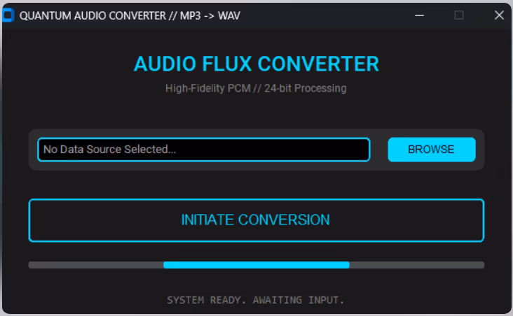 Tekadministrators Quantum Audio Converter MP3 to WAV v1.0 x64