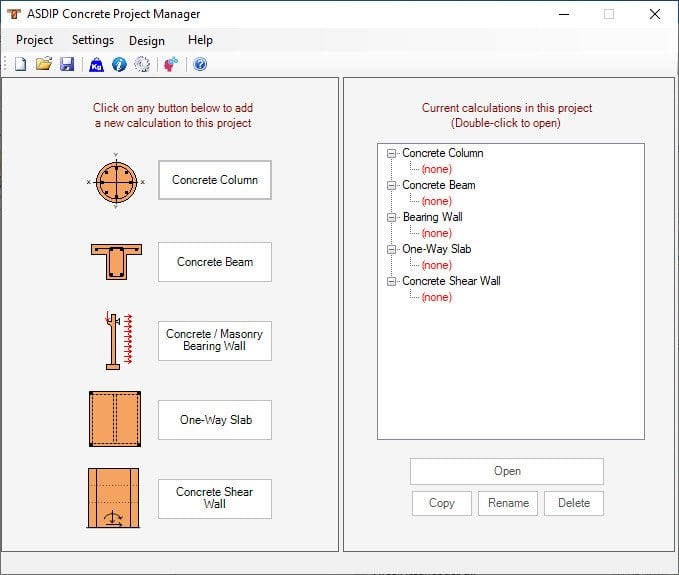 ASDIP Concrete 6.0.0.2