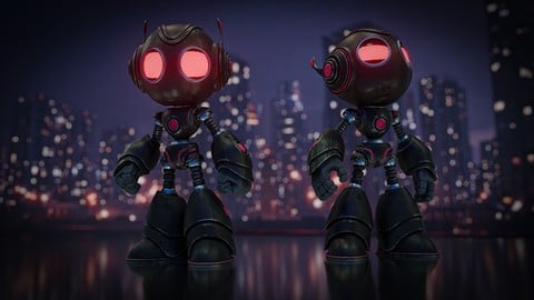 Blender 4.5 For Beginners – Robot Creation