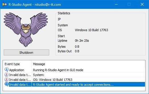 R-Studio Agent 9.5 Build 1696
