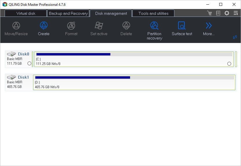 QILING Disk Master Pro / Server / Technician 8.5 Multilingual