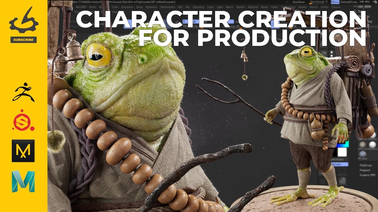 The Gnomon Workshop – Character Creation for Production