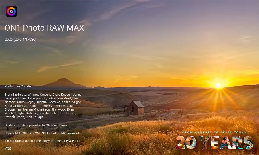 ON1 Photo RAW / ON1 Photo RAW MAX 2026.2 v20.2.1 x64 Multilingual