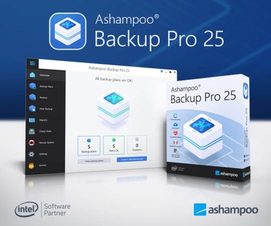 Ashampoo Backup Pro 26.03 Mutilingual
