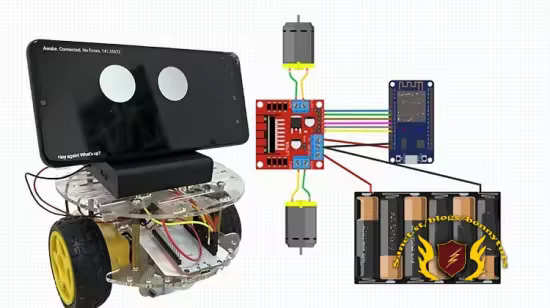Build an AI Robot Using Android Phone and ESP32